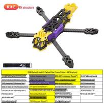 GYFPV Jiwa EVA5 5-inch FPV Frame for DJI O4/O4 Pro (Analog/Digital) 5-inch