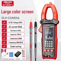 DELIXI Smart Anti-Burn Digital Clamp Meter COA8316 (CN version) Official Standard Configuration