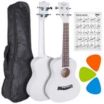 V-Tone Uk23 Wh Ukulele Koncertowe Akustyczne 23  Białe + Pokrowiec
