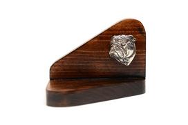 Buldog Angielski, Bulldog Iii - Drewniany Świecznik Z Psem, Podstawka Pod Tealight, Miejsce Pamięci Psa Marki Art-Dog