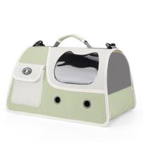 Kvėpuojantis Sulankstomas Katės Nešiojimo Krepšys su Reguliuojamu Diržu Korean Style Breathable Cat Bag