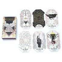 10.3*6cm Citadel Oracle Deck 60 Pcs Oracle Cards A Truly Unique Combination of Storytelling and Cartomancy gray
