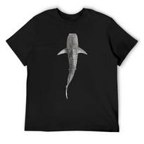 TIGER SHARK-Galeocerdo cuvier (above) navy blue T-Shirt blacks vintage graphic tee Short sleeve tee designer t shirt men S