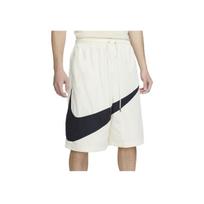 Nike Swoosh Didelis Logotipo Spaudinys Tiesaus Kirpimo Šortai Vyriški Apatiniai Kokoso Pienas FB7870-113 L
