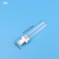 1 vnt. UV lempučių akvariumui, žuvų bakui, tvenkiniui, ultravioletinė sterilizavimo lempa, G23 5W 7W 9W 11W 13W UVC H formos vamzdis 5W