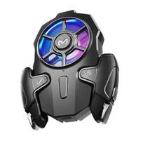 AK03 Mobile Phone Gaming Trigger Joystick Gamepad Fan Radiator 2 IN 1 Aim Shooting L1R1 Key Button Game Cooler for IOS PUBG 14*9*4.8cm juoda