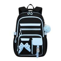 Casual Three-piece School Bag Set Daypack Nylon Bow Backpack  Primary School Backpack 2