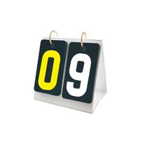 Tabletop Score Flipper 2 Digit Multi Sports Scoreboard for Tennis Team Games