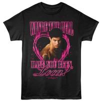 Twilight - Loca Flames Alt Color - Front Print  Solid Children's T-shirt - Black 150