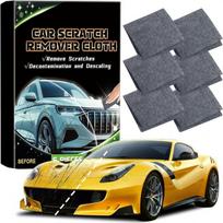 6 vnt. Nano Sparkle šluostės nuo automobilio įbrėžimų Nanosparkle šluostė Įbrėžimų valiklis Automobilio įbrėžimų valiklis Lengvai pataisyti dažų įbrėžimus, vandens dėmes paviršiuje Pack of 6