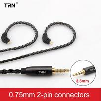 TRN A3 6 gyslų ausinių laidas Aukštos grynumo varinis laidas su 3,5 mm MMCX/2Pin TRN V90 V30 V80 TRN MT1 VX PRO Kirin MT3 ST5 BAX