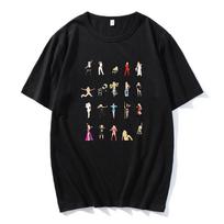 Britney Spears Classic Illustrated T-shirts Britney Fan Gift Pop Music Art Tees New Summer Casual Unisex Tshirt Fun Tops Summer S