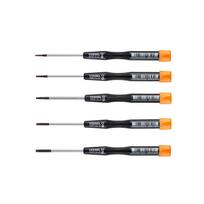 VESSEL Micro Screwdriver Precision Torx Screwdrivers for and T10H 99005TX Set, 5-Piece Set, T5, T6, T7H, T8H, Screws, juoda