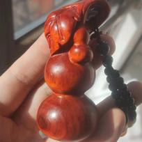 Rosewood Pixiu Wood Carving Pendant - Hot-Selling Ornamental Craft