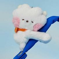 Oficialus BT21 mini minini 'Apkabink mane' Magnetinis pliušinis raktų pakabukas - Išmanusis kelionės žavesys RJ