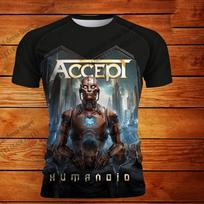2026 Naujas Rock Accept Grupės 3D Spausdinimo Marškinėliai Vyrams Moterims Madingi Per dideli Trumpomis Rankovėmis Marškinėliai Vaikams Hip Hop Viršūnės Marškinėliai Vyriški Drabužiai 5XL gray