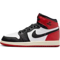 Jordan 1 aukšto aulo krepšinio batai Juodi/Balti/Raudoni Vaikams nuo 3 iki 7 metų FD1412-106 29.5