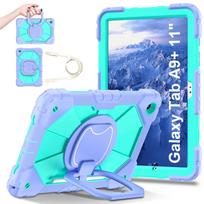 Kids Case for Samsung Galaxy Tab A9 Plus 11 Inch 2023 X210/X215 216 Tab S11 A8 10.5 A11 Tablet Kickstand Shockproof Rugged Cover Tab A9 8.7 2023