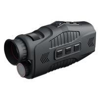 R11 1080p Monokuliarinis Infraraudonųjų Spindulių Naktinio Matymo Prietaisas 5x Skaitmeninis Priartinimas 300m Matymo Atstumas Visškoje Tamsoje juoda
