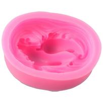 Craft Silicone Soap Molds Dolphins Candle Mold Art šviesiai pilka spalva