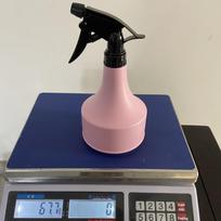 Light Blue Hand-Pump Garden and Office Watering Can with Spray Bottle Function for Indoor Use 500ml