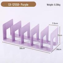 Five-Column Desktop Book Stand Organizer for Students