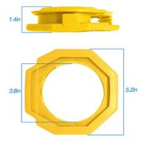 Baseino siurblio keičiamoji dalis G3 Pro G3 G2 Baseino siurbliams Pėdos padelis W70327 W83275 W72855 W69721 Pakeitimas Zodiac Barracuda geltona