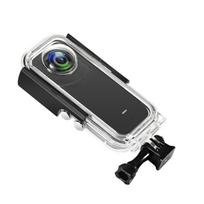 X3 Panoramic Camera Waterproof Case, 40M Underwater Diving Case with 98% Light   for Diving, Surfing and Kayaking
