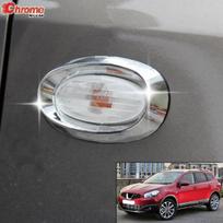 Posūkio signalo lempos šoninis apšvietimas, chromo dangtelio apdaila, skirta Nissan Qashqai Dualis J10 2010 2011 2012 2013 m. rėmelio automobilio stiliaus apdaila