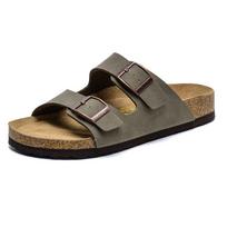 Fashion Fashion Men Casual Summer Shoes Mens Beach Cool Slip on Shoes Lightweight Outdoor Walking Shoes 2024 All-match Leather Slippers 38 ruda