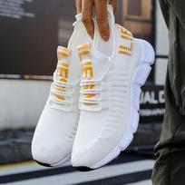 Men's 2025 Summer Sneakers Jogging Fashion Designer Original Sports Shoes Sneakers Lace Up Lightweight Hiking Casual Tenis Shoes 37 balta
