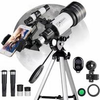 Profesionalus astronominis teleskopas F30070 Monokuliaras Nešiojamas trikojis 150 kartų priartinimas HD Naktinis matymas Žiūrėti Mėnulį Žvaigždes Žvaigždžių stebėjimas