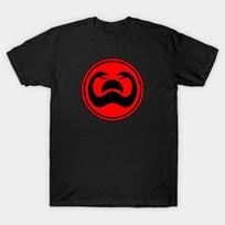 Men Black Print T-shirt Conan The Barbarian - Thulsa Doom Logo No-Cut Transfer Paper Print Cotton Tshirt 2XL juoda