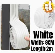 5Roll Acoustic Foam  Window Sealing Strip Self-adhesive for Door Window Windproof Tape Door Serl Gap Air Leakage Filling Strip 8cm x 2m&1 Roll balta