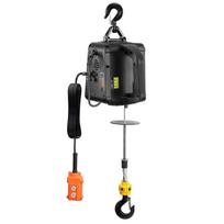 3-in-1 Portable Electric Hoist Winch 499 kg Wired/Wireless Remote Control