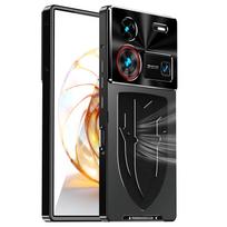 Dėklas Nubia z60 Ultra su šilumos išsklaidymu, atsparus smūgiams, metalinis rėmas, šarvuotas dėklas Nubia Z60 Ultra, Magsafe dangtelis Nubia z60 Ultra juoda