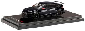 Hobby Japan HJ64 Honda Civic Type R Racing Black with Genuine Optional Crystal Black Finished Model Kit HJ645063BK 1/64 (FL5) Package/Vehicle Parts,