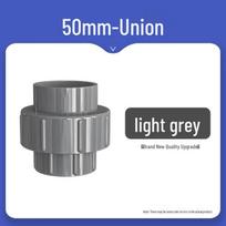 Dexia PVC Union Connector DN50 PN10 (Grey)