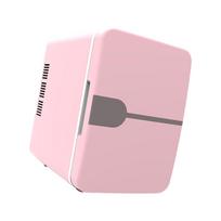 Compact Refrigerator Classic Design Fridge Mini Fridge for Dorm Car Office rožinė
