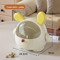 Creative Dog Desktop Storage Box for Cosmetics, Office Supplies, and Snacks