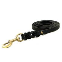 Soft Real Leather Dog Leash Durable Handmade Braided Leather Leash For Training Small Puppies Medium and Large Dogs Pet Supplies 1.2x116CM juoda