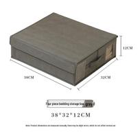 Four-Piece Foldable Linen Closet Storage Box Set with Window