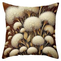 Floral Dandelion Patterned Cushion Covers Decorative Home Polyester pillowcase,sofa decorative cushion cov Headboard Pillow 40x40cm