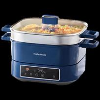 Morphy Richards 6L Multi-functional Electric Steamer & Hot Pot CN plug (adapter included)
