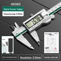 Green Forest High-Precision Digital Caliper