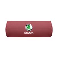 AAAAF1 For New Skoda Octavia Kodiaq Fabia Superb Car Roof Armrest Pull Cover Handle Gloves Protection Car Interior Accessories raudona