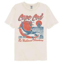 National Parks - National Seashore Shark - American Classics - Solid Beige 110
