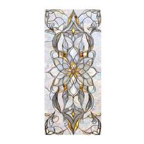 Static Glass Sticker Privacy Protection Film Softens Light Stickers No Residue Waterproof Scratch-Proof Window Decal for Home Bathroom L