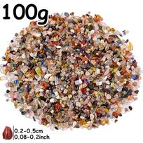 100g Mixed Color Gravels Stone – 2-5mm Polished Gravel for Aquarium, Succulent Plants & Garden Decoration
