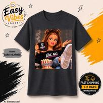 Funny Sarcastic Shirt for Women | Ew no Doll Graphic Tee | Not My Problem Tee | Introvert Gift | Introvert Humor Shirt | Coffee Lover Shirt S